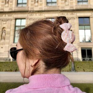 Solar Eclipse Hand-painted Bonbon Candy Claw Hair Clip